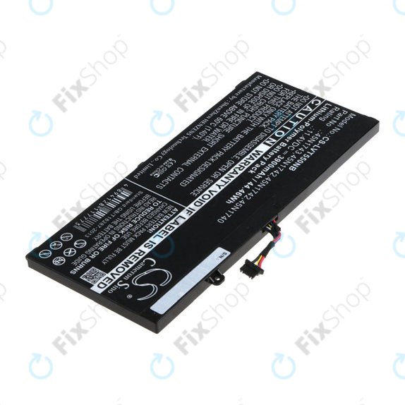 Batteria per Lenovo ThinkPad T550, T560, W550, 45N1743, Li-Pol, 3900mAh, 11.4V, HQ