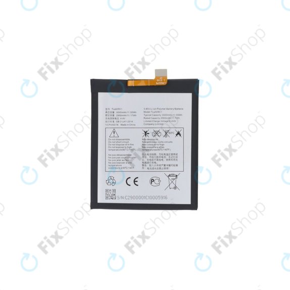 Batteria per Blackberry Key2 LE, TLP029C1, 3000mAh