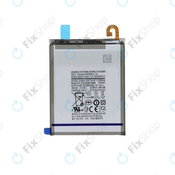 Batteria per Samsung A7 A750F (2018), A10 A105F, EB-BA750ABU, 3300mAh