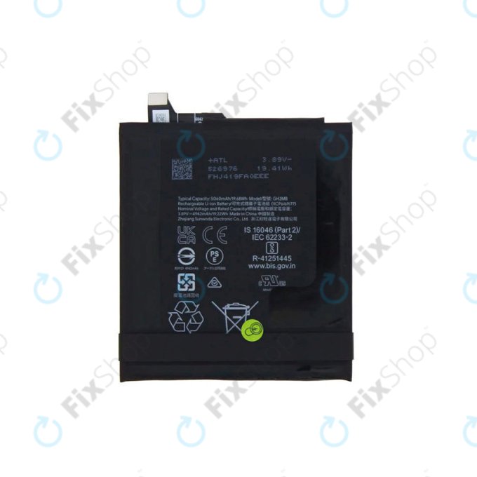 Batteria per Google Pixel 9 Pro XL, GH2MB, 5060mAh