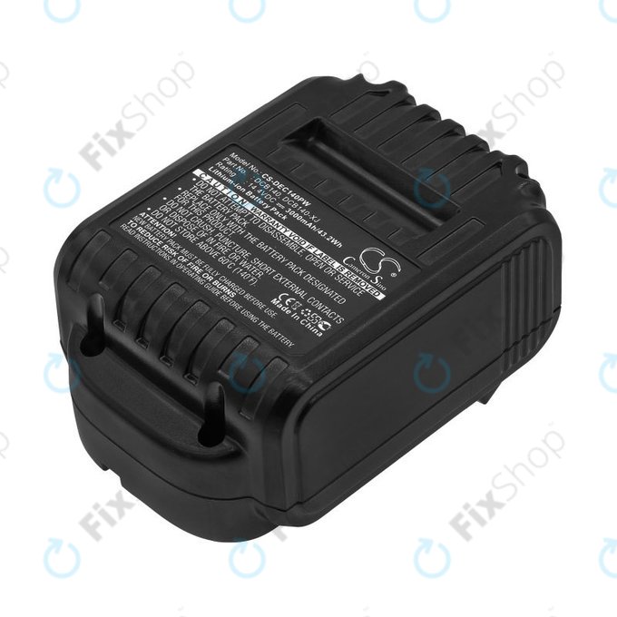 Batteria per Dewalt DCB090, XR, DCB140, Li-Ion, 3000mAh, 14.4V, HQ