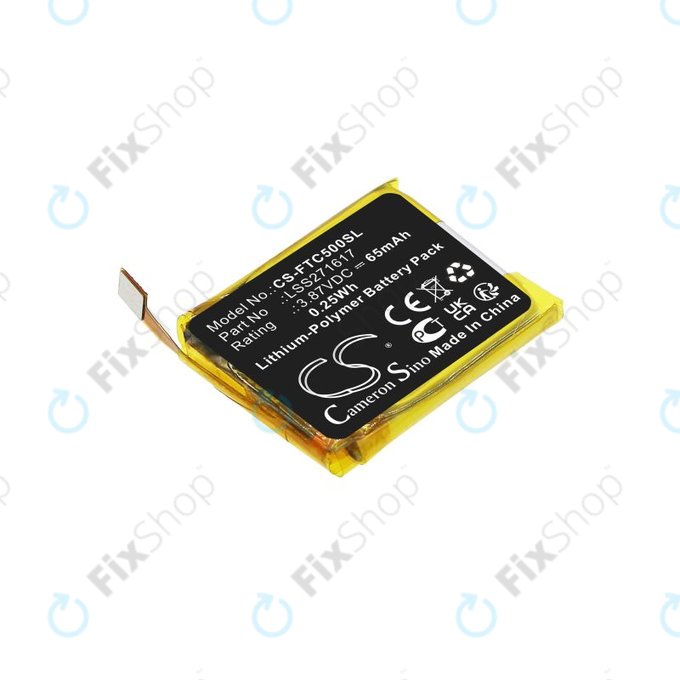 Batteria per Fitbit Charge 5, LSS271617, Li-Pol, 65mAh, 3.87V, HQ