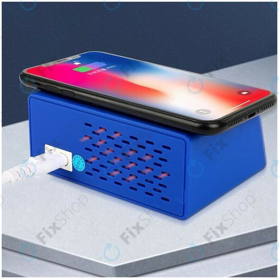Stazione di ricarica USB con USB-C, USB 3.0 e caricatore wireless, Mechanic iCharge 8 Pro