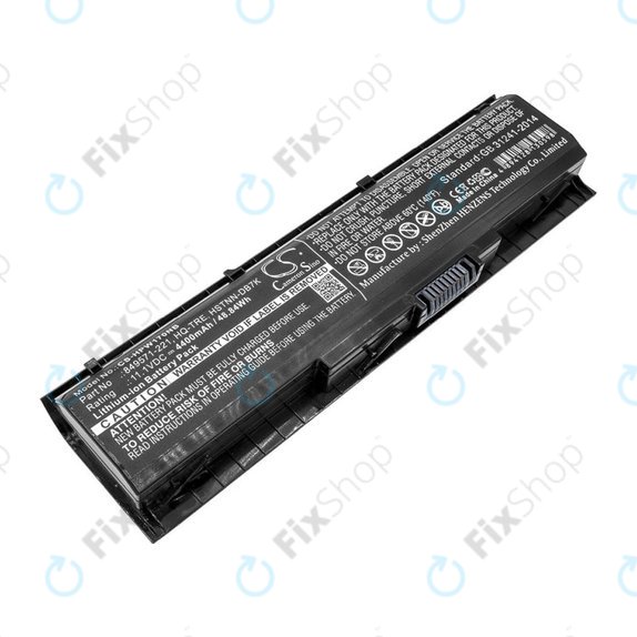 Batteria per HP 17, Omen 17, Pavilion 17, 849571-221, Li-Ion, 4400mAh, 11.1V, HQ