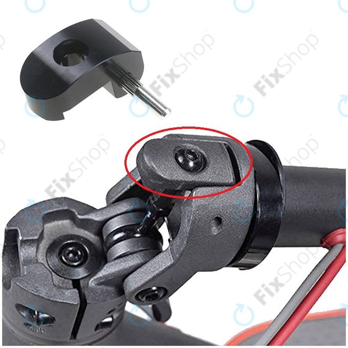 Gancio di chiusura per Xiaomi Mi Electric Scooter 1S, 2 M365, Essential, Pro, Pro 2, Black