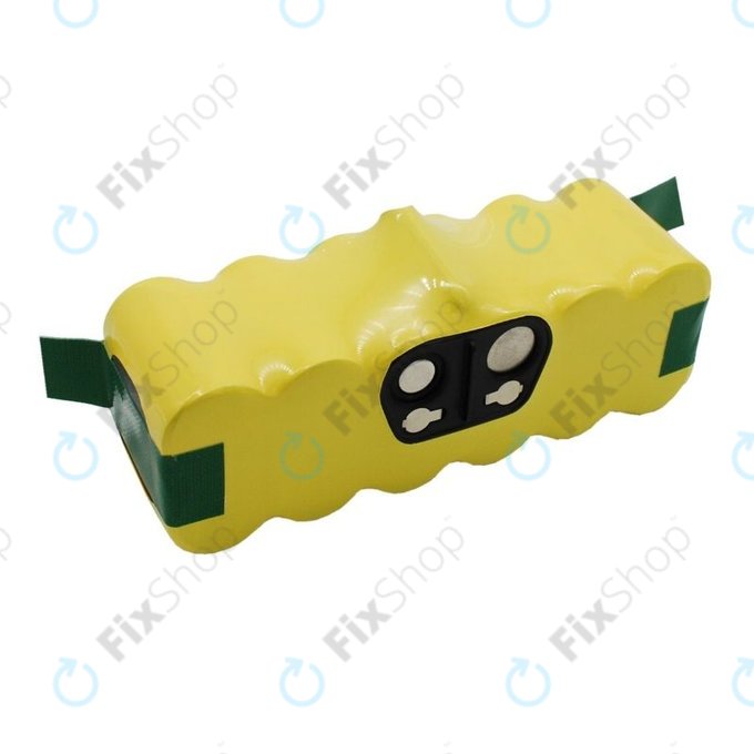 Batteria per iRobot Roomba 500, 600, 700, 800, 900-seriess, R3, Scooba 450, Vileda 137173, 11702, GD-Roomba-500, VAC-500NMH-33, Ni-MH, 4000mAh, 14.4V, HQ