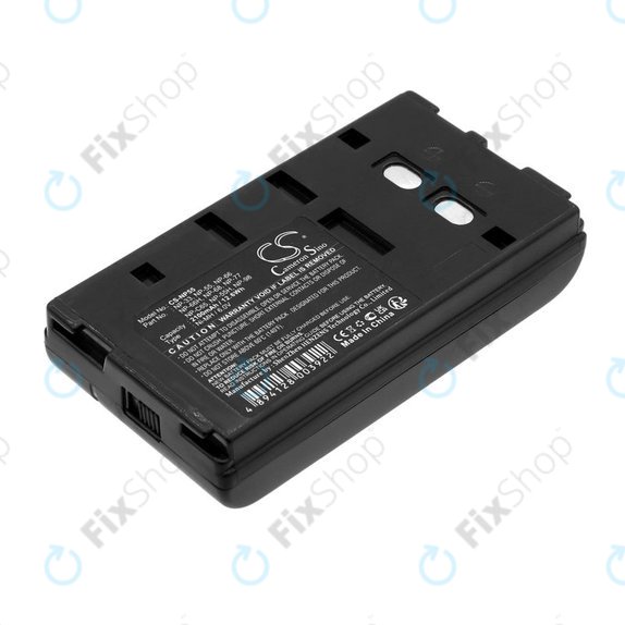 Batteria per Blaupunkt, Sony, Akai, HP, NP-33, Ni-MH, 2100mAh, 6V, HQ