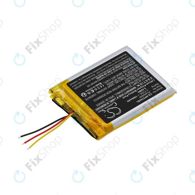 Batteria per HyperX Cloud Flight, Cloud Alpha, PL644050, Li-Pol, 3.7V, 1500mAh, HQ