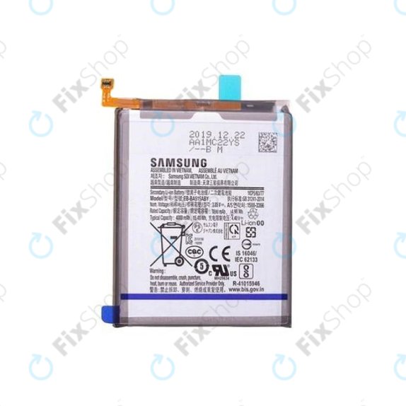 Batteria per Samsung A51 A515F, EB-BA515ABY, GH82-21668A, 4000mAh, Genuine Service Pack