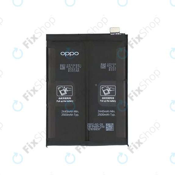 Batteria per Oppo Find X5 Pro, BLP889, 4200001, 5000mAh, Genuine Service Pack