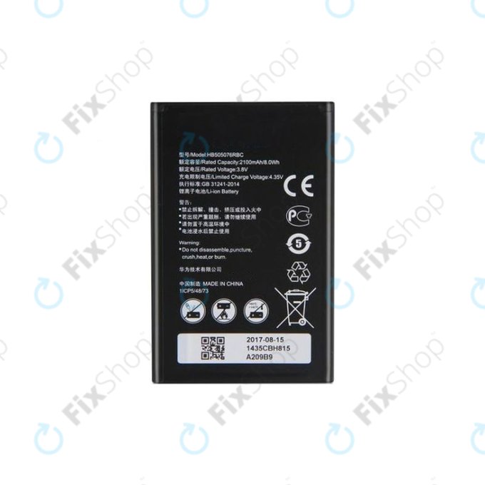 Batteria per Huawei Y3 II LUA-L21, HB505076RBC, 2100mAh