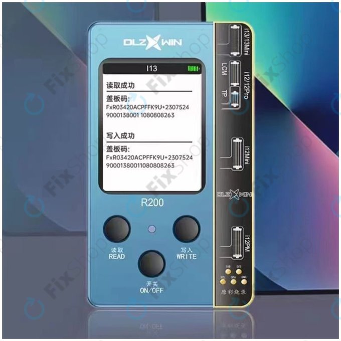 Programmatore per ripristino True Tone per iPhone serie 8 - 13, DLZ WIN DL R200