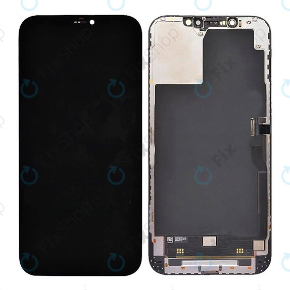 Schermo per iPhone 12 Pro Max, Vetro touch con cornice, Refurbished