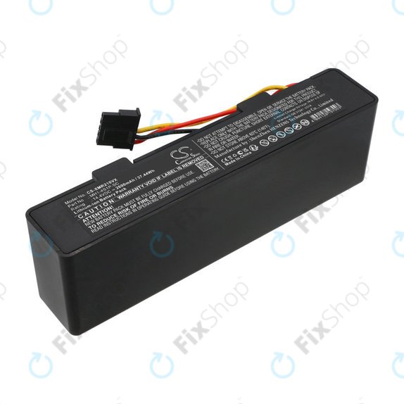 Batteria per Xiaomi Viomi V3, Mijia 2 Mi Robot Vacuum Mop P MH1-4S1P-SC, Li-Ion, 2600mAh, 14.4V, HQ