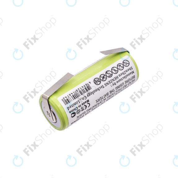 Batteria per Oral-B Triumph 4000, 3761, Ni-MH, 2000mAh, 1.2V, HQ