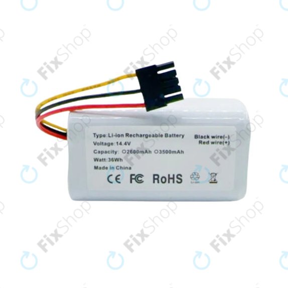 Batteria per Xiaomi Mi Robot Vacuum Mop 2 Lite, E10, N011-4S1P, Li-Ion, 2600mAh, 14.4V