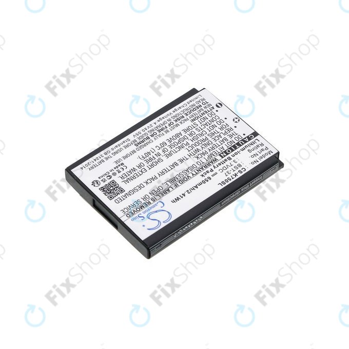 Batteria per Sony Ericsson, BST-37, Li-Ion, 3.7V, 650mAh, HQ