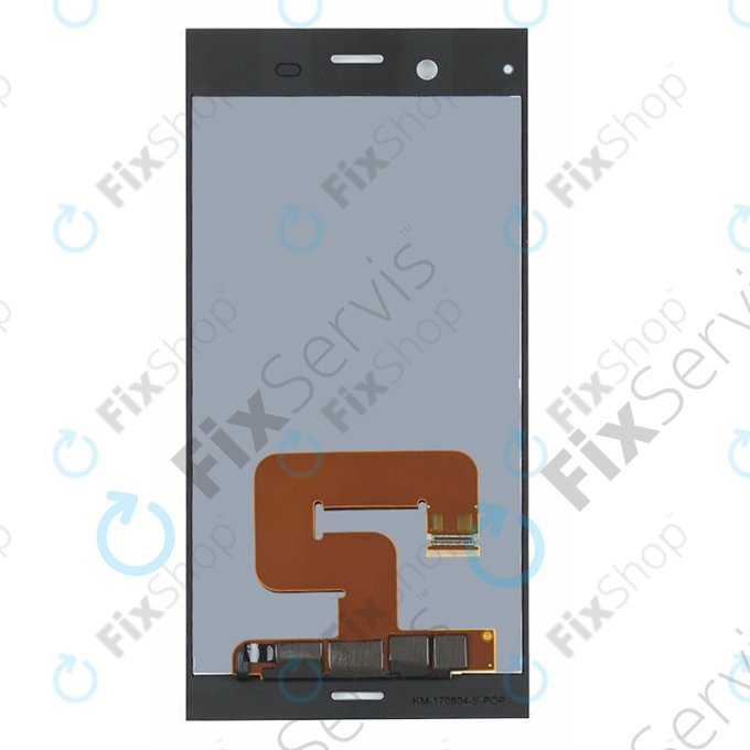 Schermo LCD per Sony Xperia XZ1 G8341, Silver, Vetro touch senza cornice
