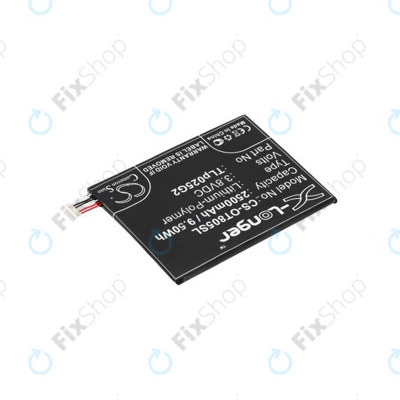 Batteria per Alcatel One Touch Pixi 8", TLp025G2, Li-Pol, 3.8V, 2500mAh, HQ