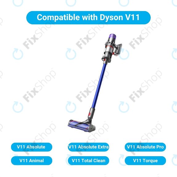 Batteria per Dyson V11, 299820, SV14, 970145-02, Li-Ion, 4000mAh, 25.2V