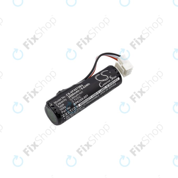Batteria per Verifone Vx675, Vx690, C680, BPK260-001, Li-Ion, 2600mAh, 3.7V, HQ