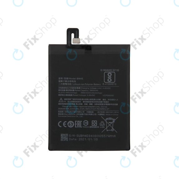 Batteria per Xiaomi Pocophone F1, BM4E, 4000mAh