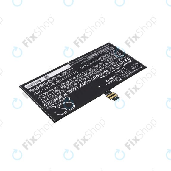 Batteria per Microsoft Surface Pro 4, DYNR01, Li-Pol, 7.5V, 5050mAh, HQ