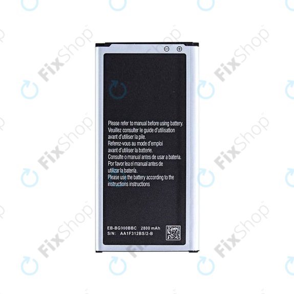 Batteria per Samsung S5 G900F, EB-BG900BB, 2800mAh