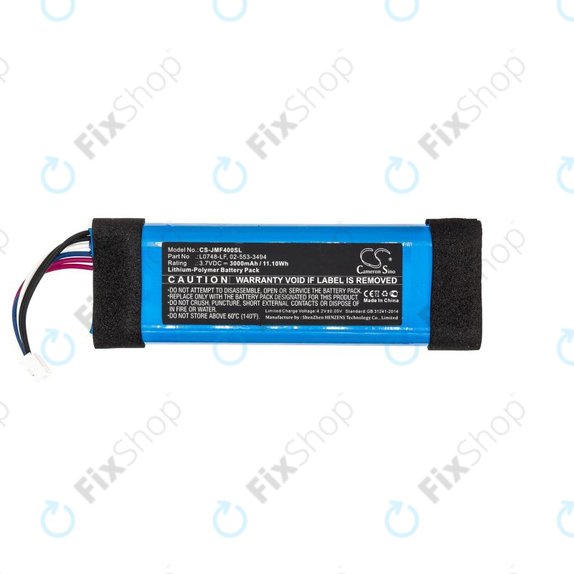 Batteria per JBL Flip Essential, Flip 3 Stealth Edition, L0748-LF, 02-553-3494, GSP872693, 3000mAh, HQ