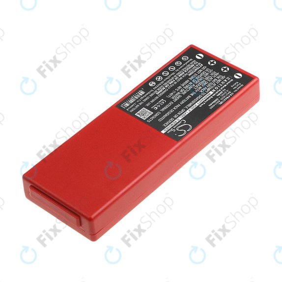 Batteria per HBC Radiomatic Spectrum, BA214061, Ni-MH, 2000mAh, 6V, HQ