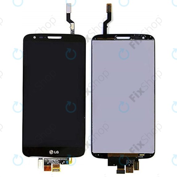 Schermo LCD per LG G2 D802, Vetro touch senza cornice