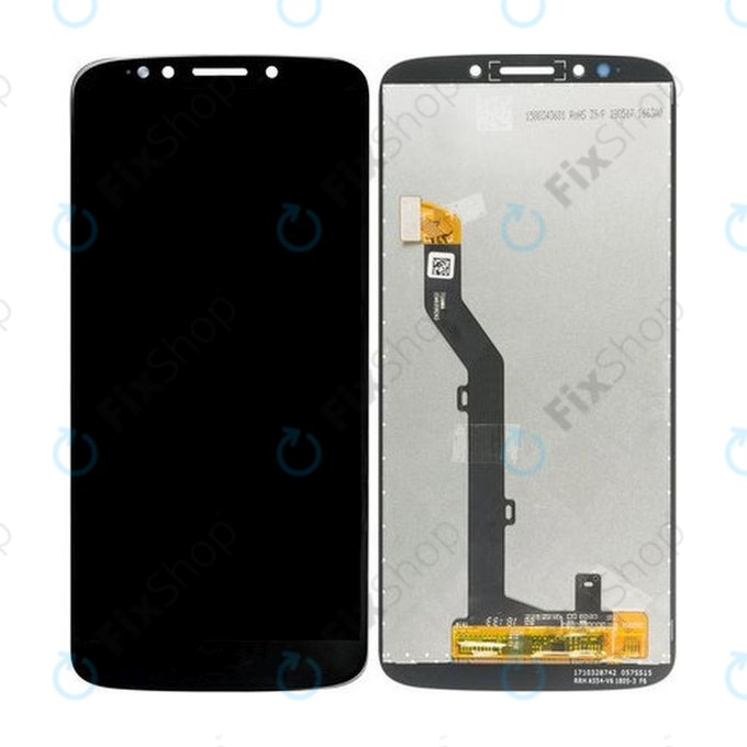 Schermo LCD per MotGoldla Moto G6 Play XT1922, Black, Vetro touch senza cornice