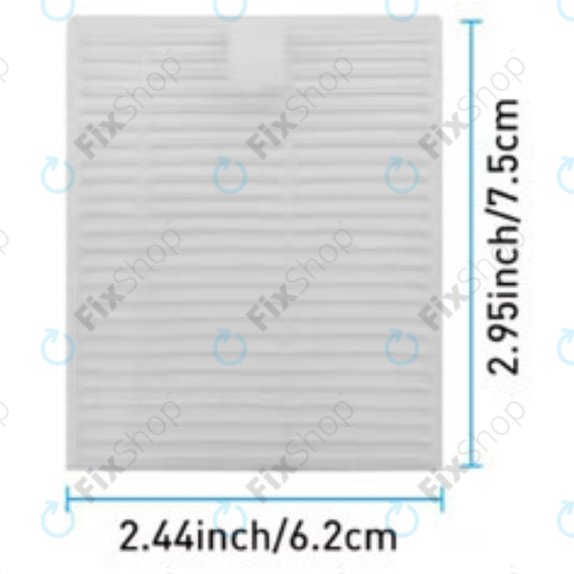 Filtro polvere, 2 pz. per iRobot Roomba Combo Essential, Roomba 105 Combo, 104 Combo