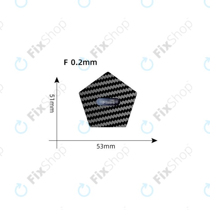 Strumento di apertura ultra-sottile in carbonio F, iFixes