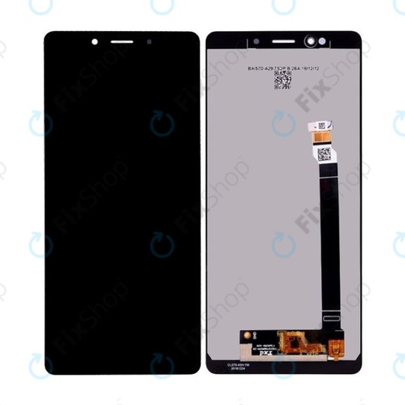 Schermo LCD per Sony Xperia L3, Vetro touch senza cornice