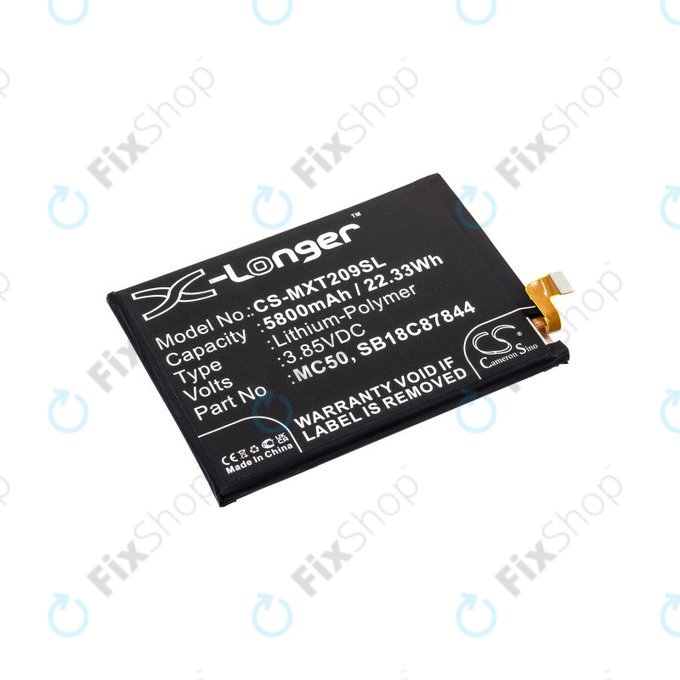 Batteria per Motorola Moto G9 Power, 5800mAh, Li-Pol, 3.85 V, MC50, HQ