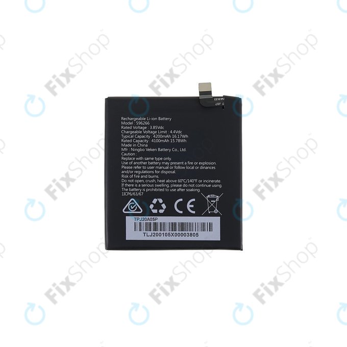 Batteria per Caterpillar CAT S42 H+ 2022, 4200mAh