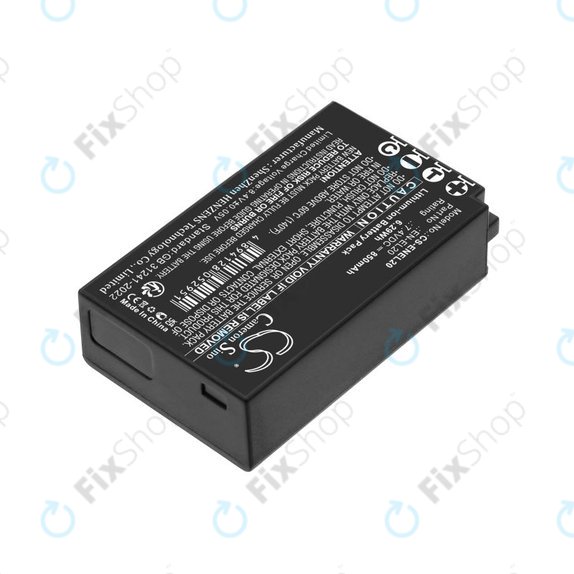 Batteria per Nikon Coolpix A, EN-EL20, Li-Ion, 850mAh, 3.7V, HQ