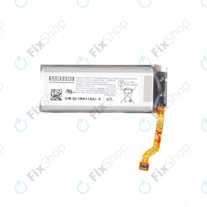 Batteria per Samsung Z Flip 3 F711B, EB-BF712ABY, GH82-26271A, GH82-26256A, 930mAh, Genuine Service Pack