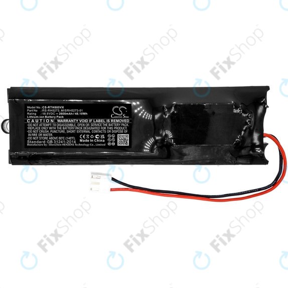 Batteria per Rowenta Air Force Extreme RH-seriess, Tefal TY-seriess, RS-RH5273, MISRH5273-01, Li-Ion, 2600mAh, 18.5V, HQ
