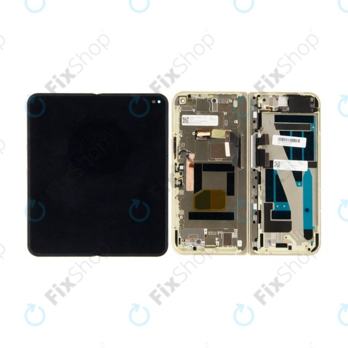 Schermo per Google Pixel 10 Pro Fold, interno, Jade, Vetro touch senza cornice, G949-01523-00, Genuine Service Pack