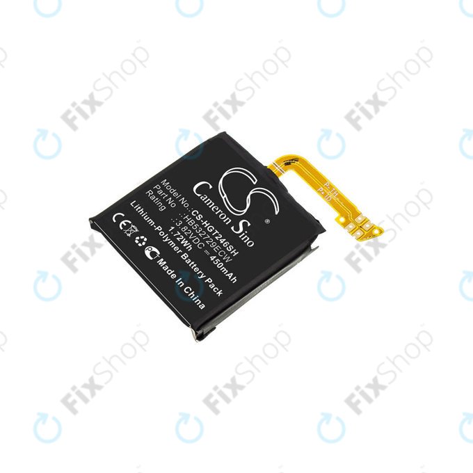 Batteria per Huawei Watch GT2 Latona-B19 46mm, 450mAh, Li-Pol, 3.82 V, HB532729ECW, HQ