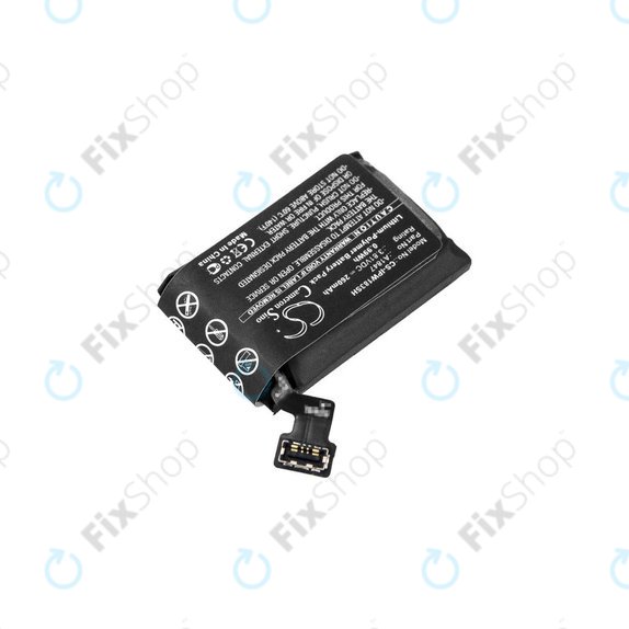 Batteria per Apple Watch 3 38 mm, 260mAh, GPS Version, Li-Pol, 3.81 V, A1847, HQ