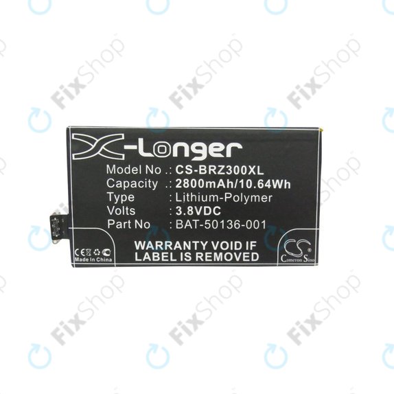 Batteria per Blackberry Z30, Leap, BAT-50136-001/002/003/101, 2880mAh, HQ