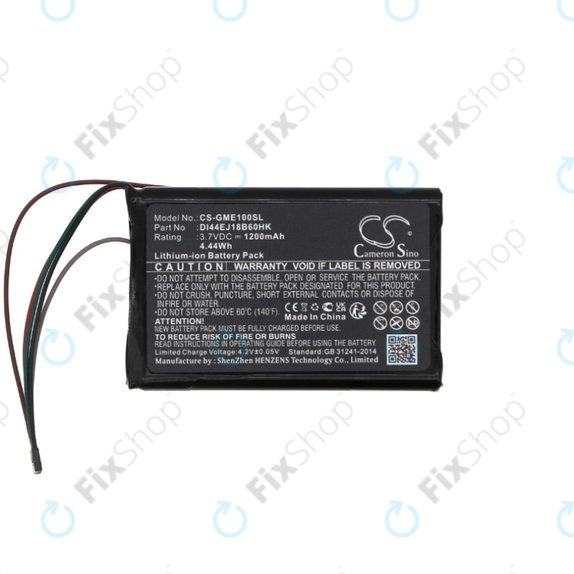 Batteria per Garmin Edge 1000, Explore, DI44EJ18B60HK, Li-Ion, 1200mAh, 3.7V, HQ