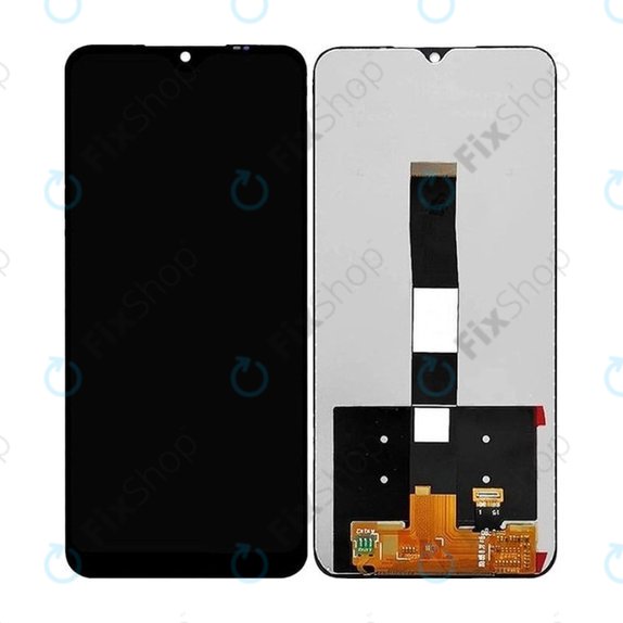 Schermo LCD per Xiaomi Redmi 9A, 9AT, 9C, Vetro touch senza cornice