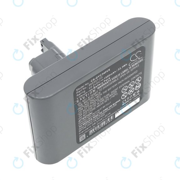 Batteria per Dyson DC31, DC34 DC35 DC44 DC45 DC56 965557-03, Li-Ion, 1500mAh, 22.2V, HQ