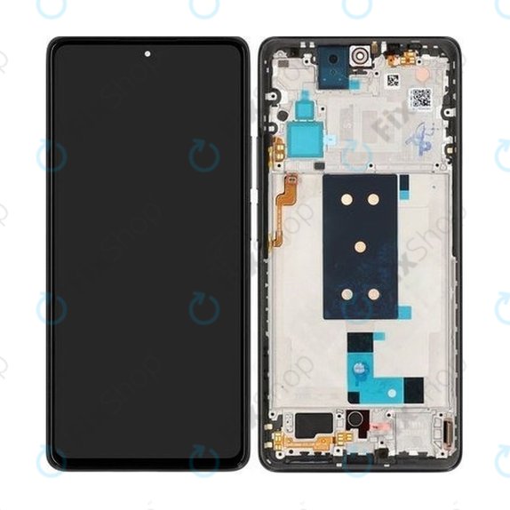 Schermo per Xiaomi 11T, Meteorite Gray, Vetro touch con cornice, 560004K11R00, Genuine Service Pack