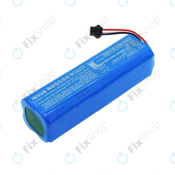 Batteria per Xiaomi Roidmi EVE Plus, Viomi, Lydsto, Proscenic, Tefal, NR18650 M26-4S2P, SUN-INTE-181, H18650CH-4S2P, Li-Ion, 6700mAh, 14.4V, HQ