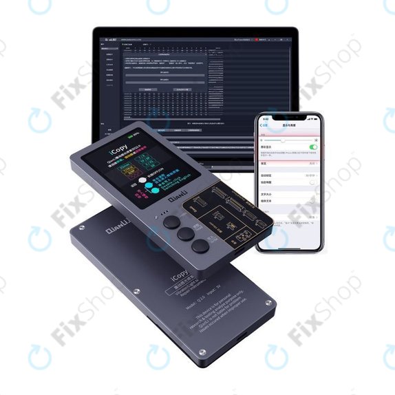 Programmatore True Tone, sensore di luminosità, vibrazione e tester batteria per iPhone 7 - 11 Pro Max, QianLi iCopy Plus 2.2